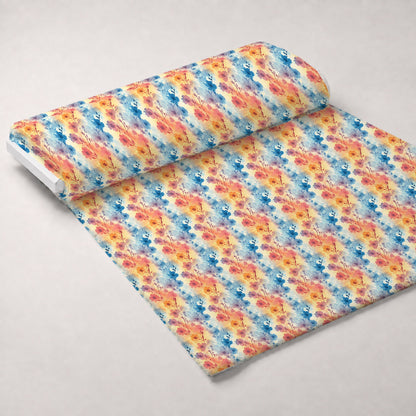 Petal Haze Pattern 3 Minky Fabric