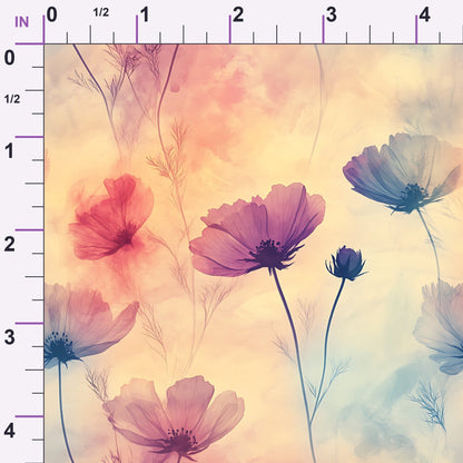 Petal Haze Pattern 5 Minky Fabric
