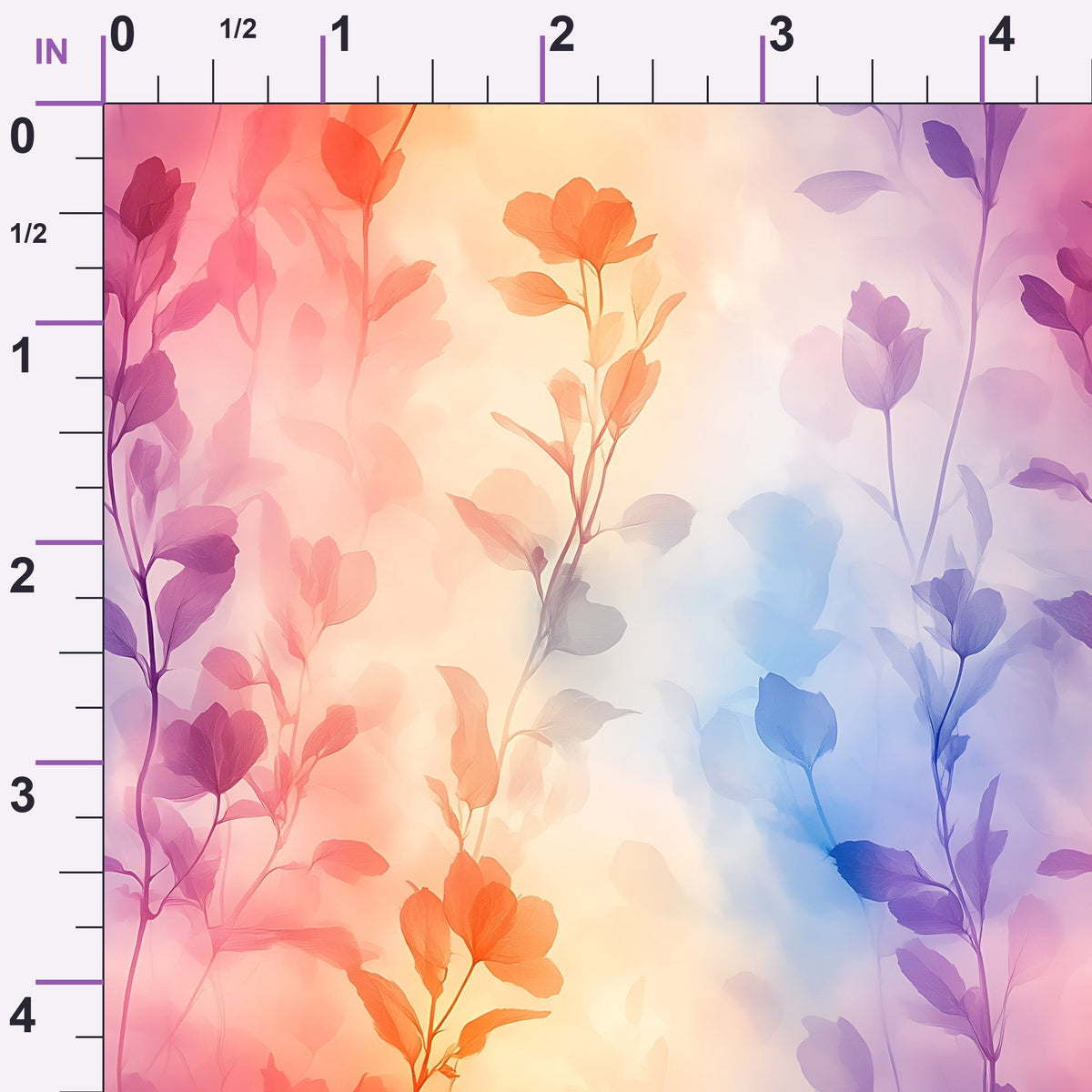 Petal Haze Pattern 8 Minky Fabric