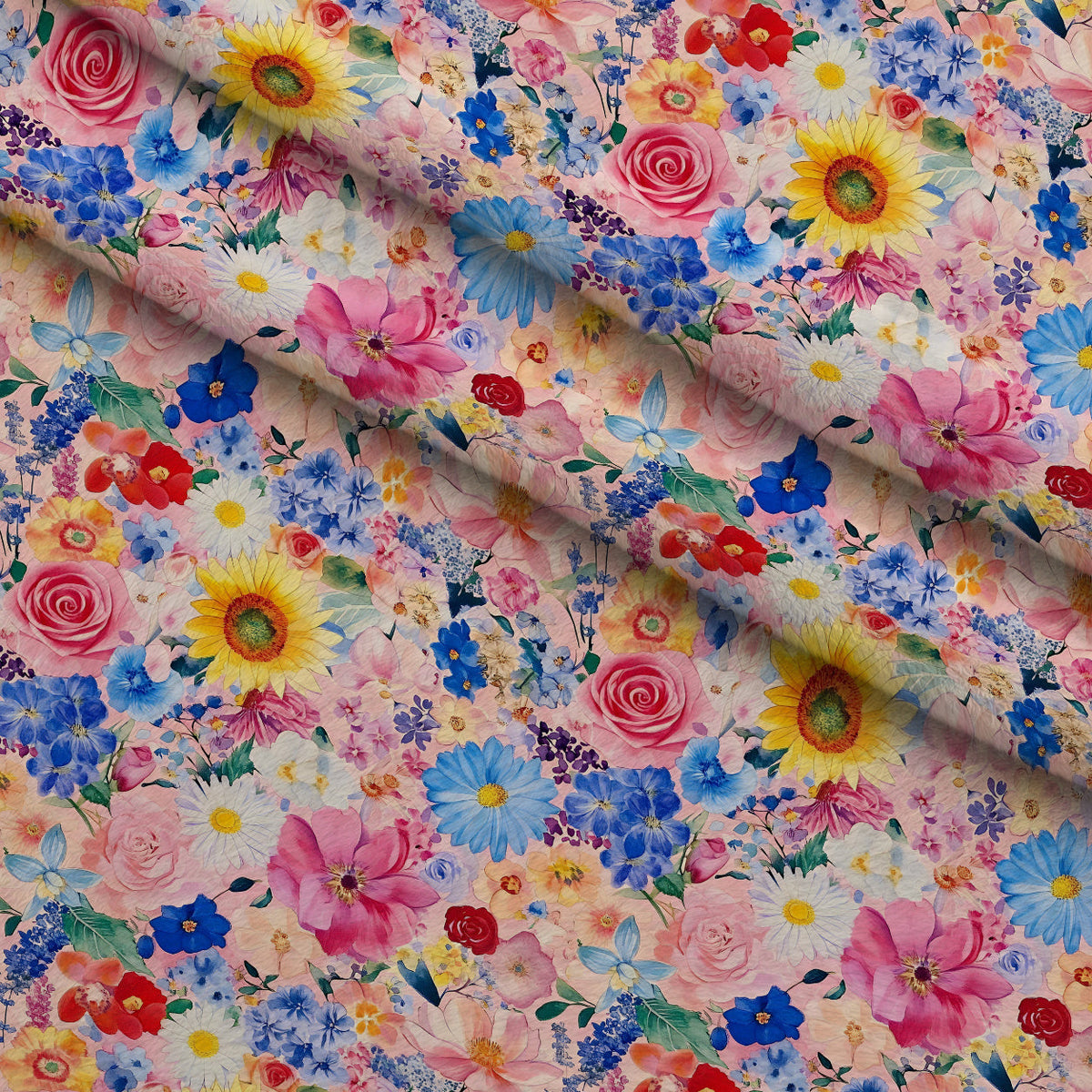 Petal Parade Pattern 12 Minky Fabric