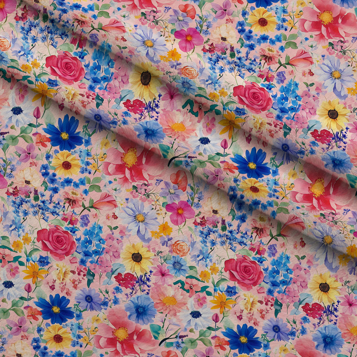 Petal Parade Pattern 7 Minky Fabric