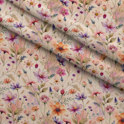 Petal Reverie Pattern 1 Minky Fabric