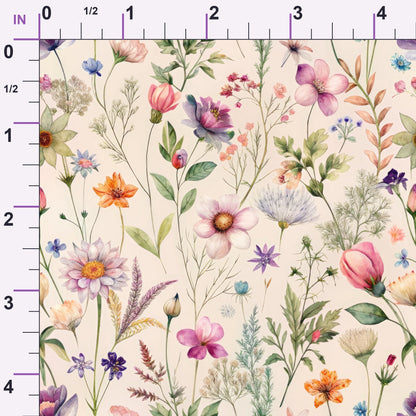 Petal Reverie Pattern 10 Minky Fabric