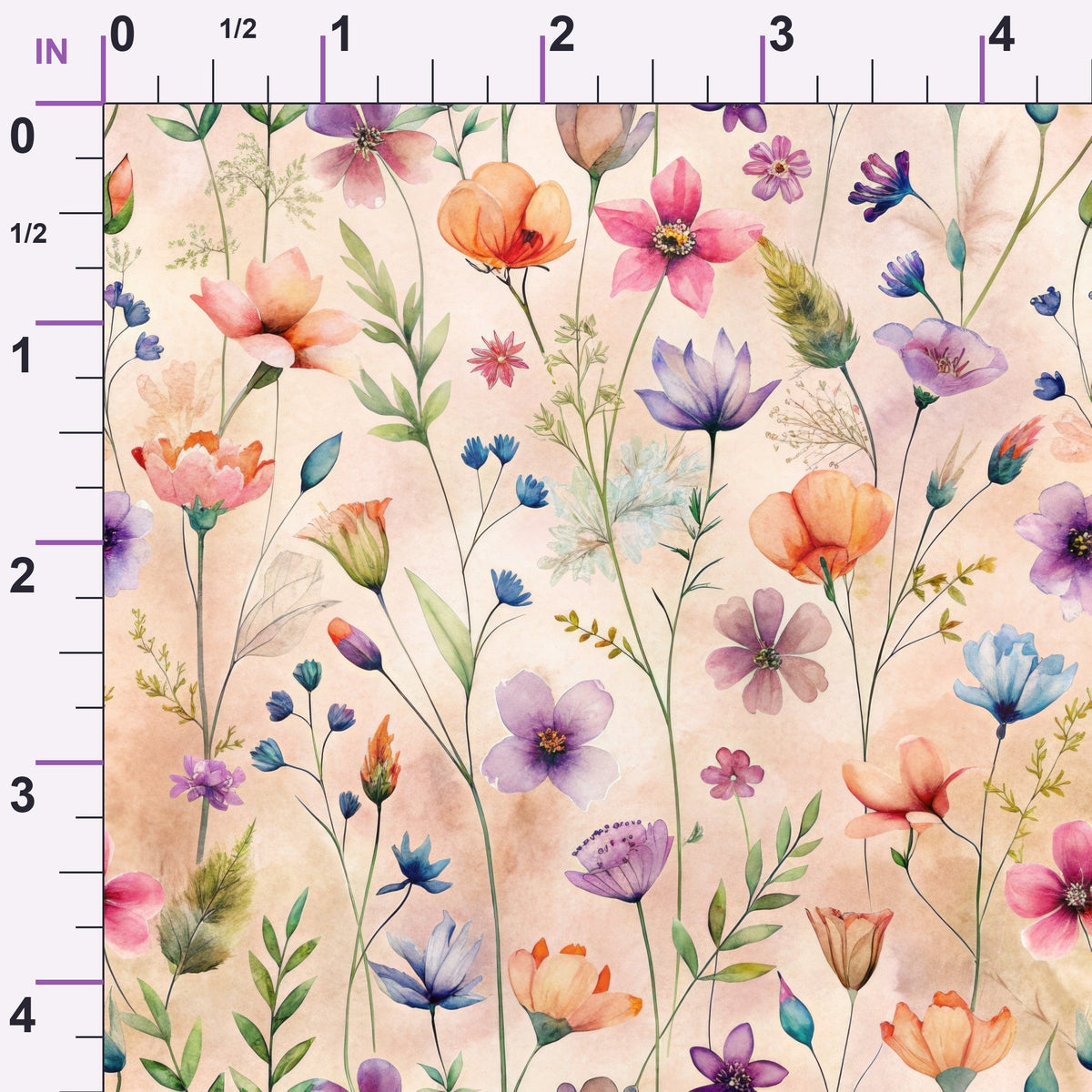 Petal Reverie Pattern 11 Minky Fabric