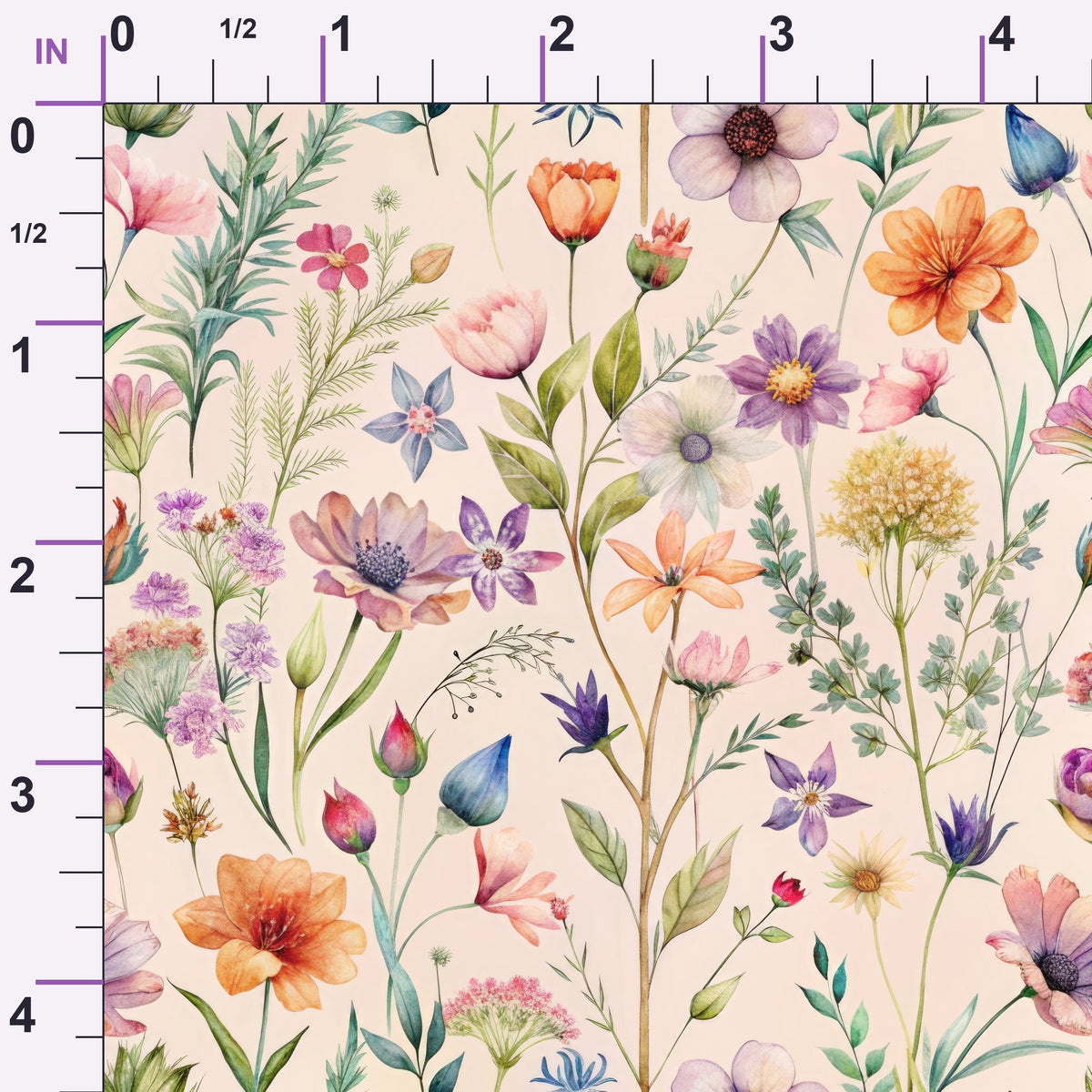 Petal Reverie Pattern 2 Minky Fabric