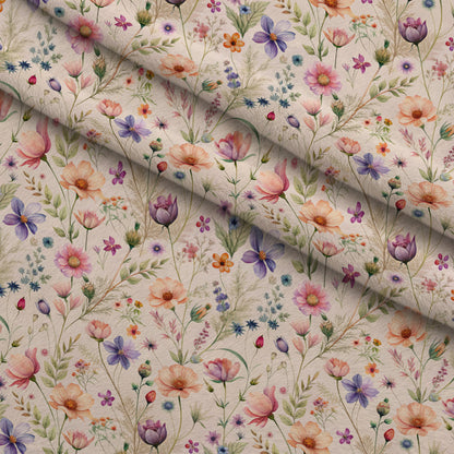 Petal Reverie Pattern 3 Minky Fabric