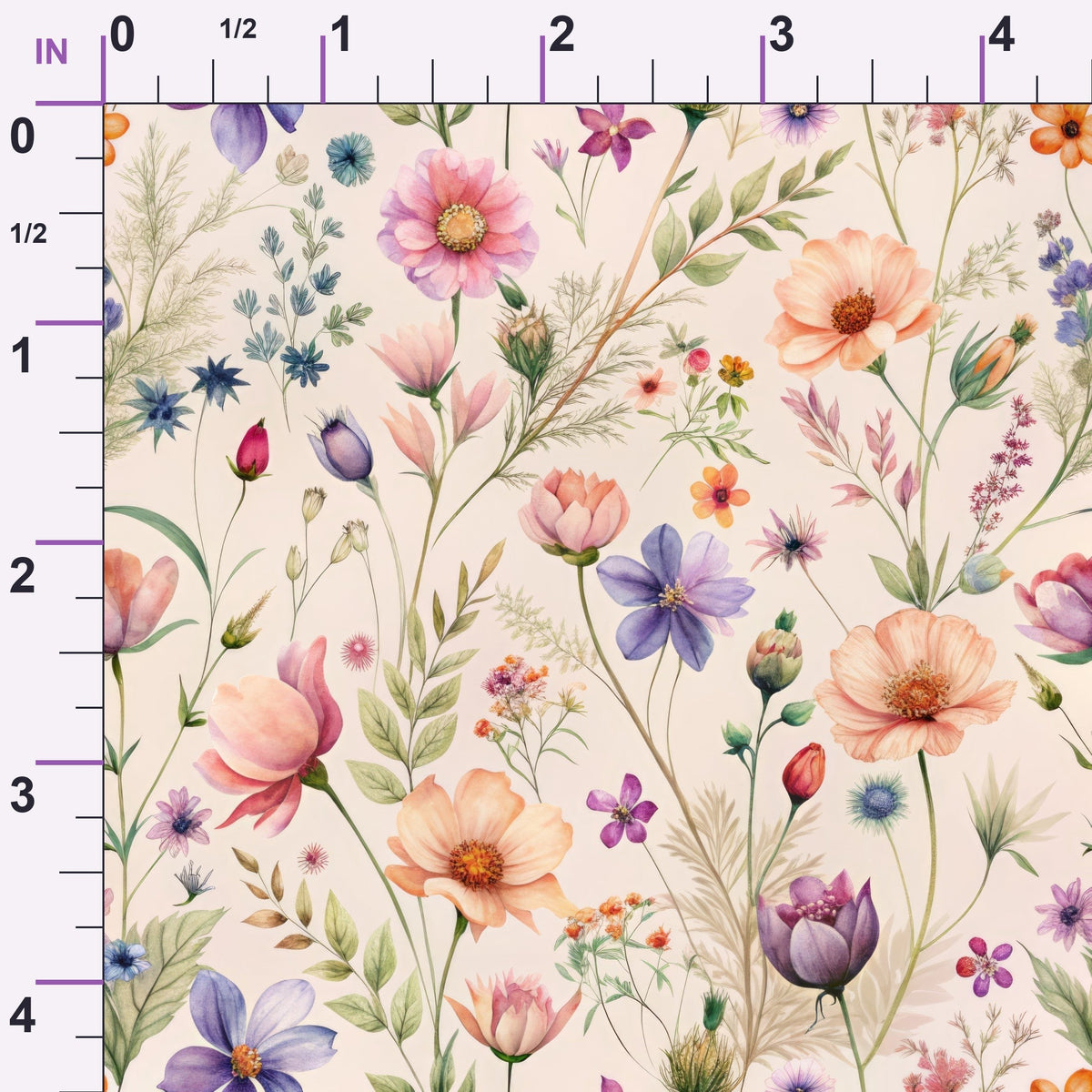 Petal Reverie Pattern 3 Minky Fabric