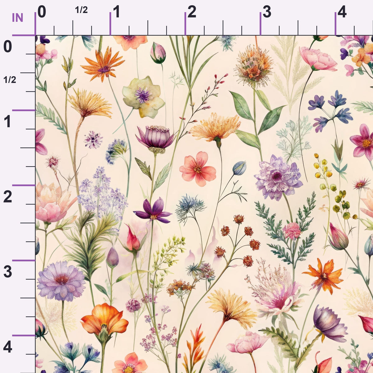 Petal Reverie Pattern 5 Minky Fabric