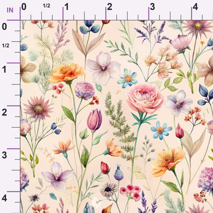 Petal Reverie Pattern 7 Minky Fabric