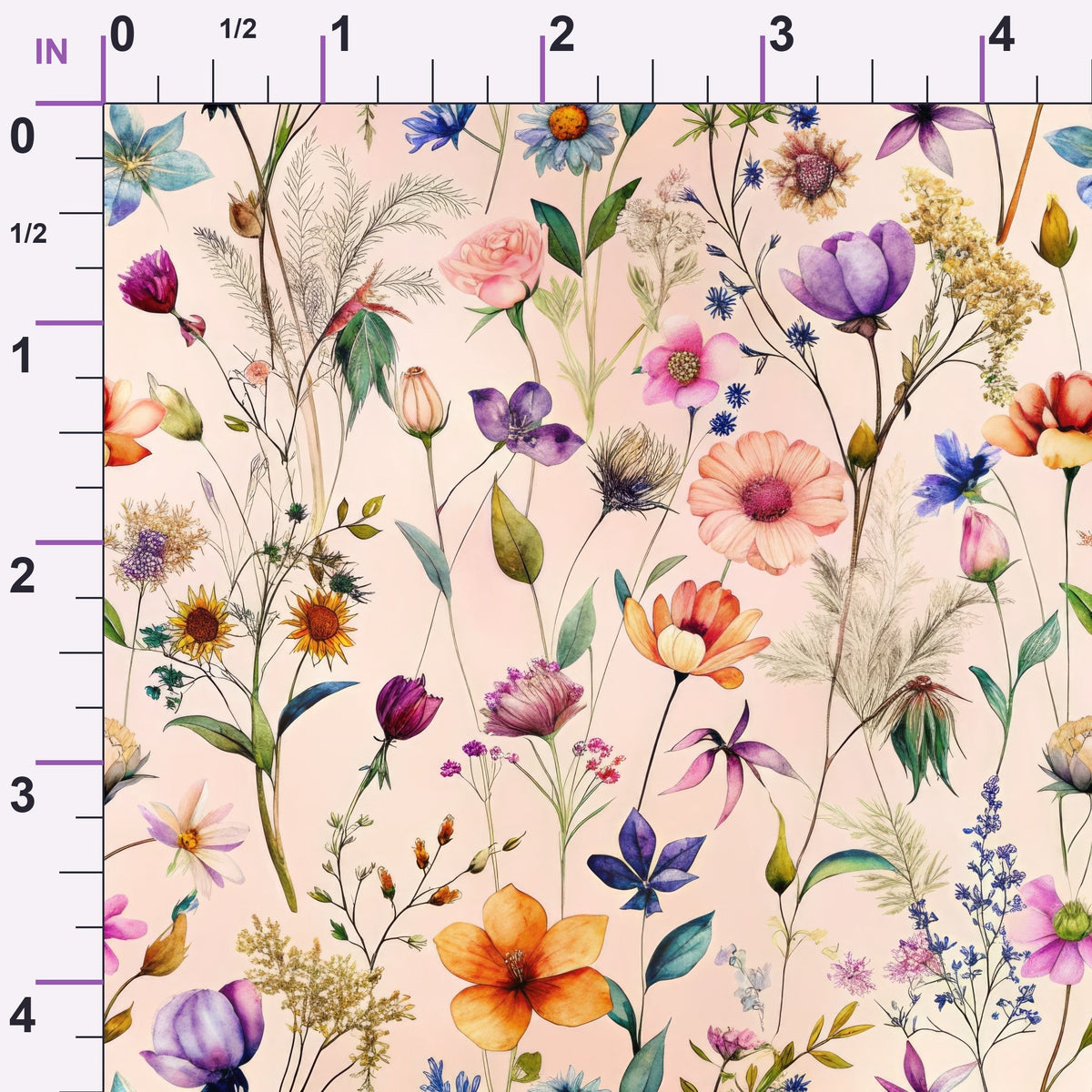 Petal Reverie Pattern 8 Minky Fabric