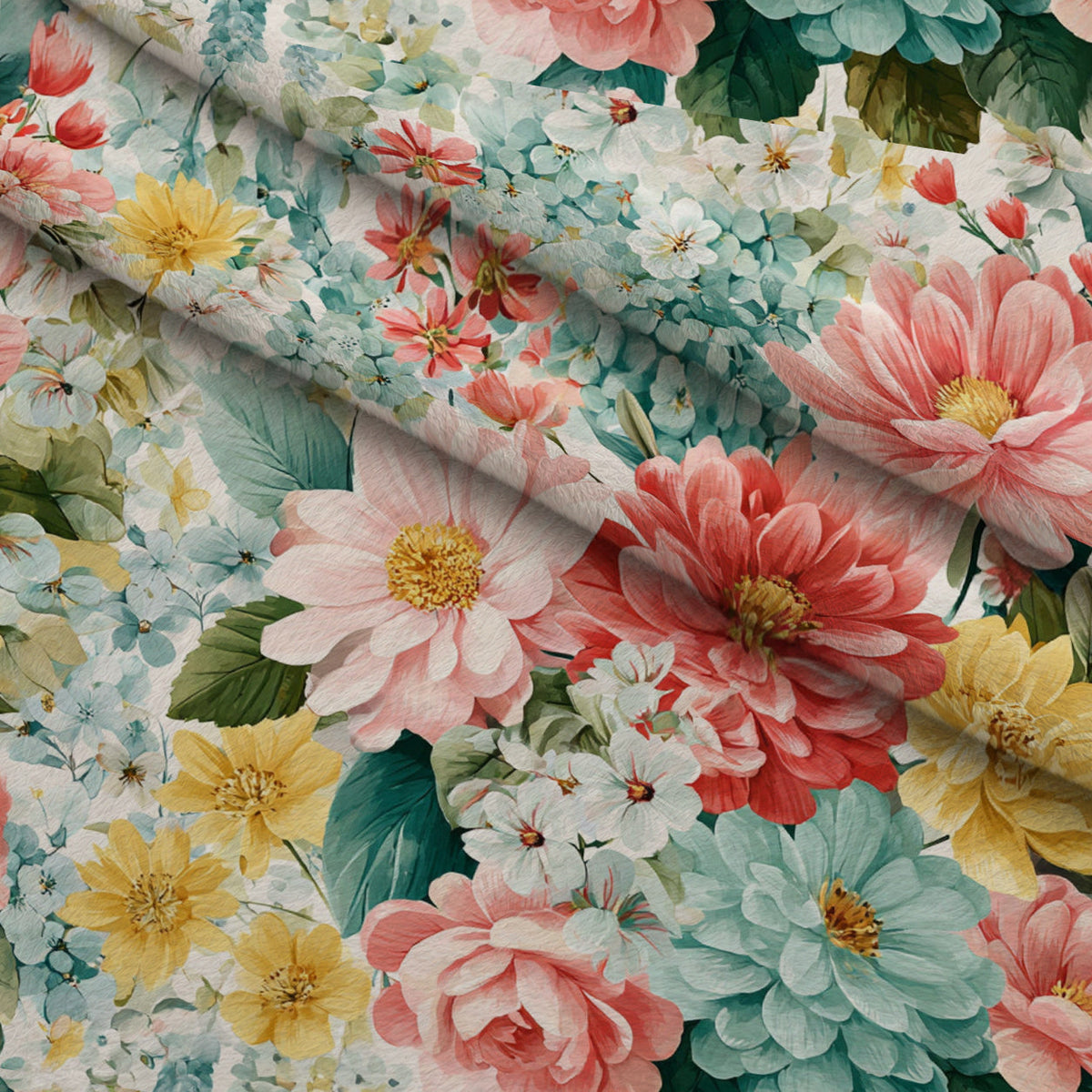 Petal Serenade Pattern 1 Minky Fabric