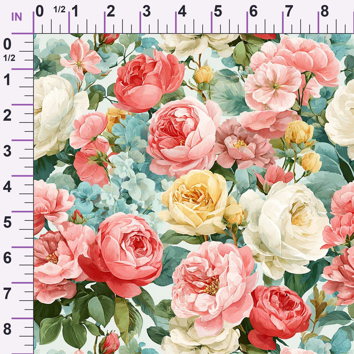 Petal Serenade Pattern 10 Minky Fabric
