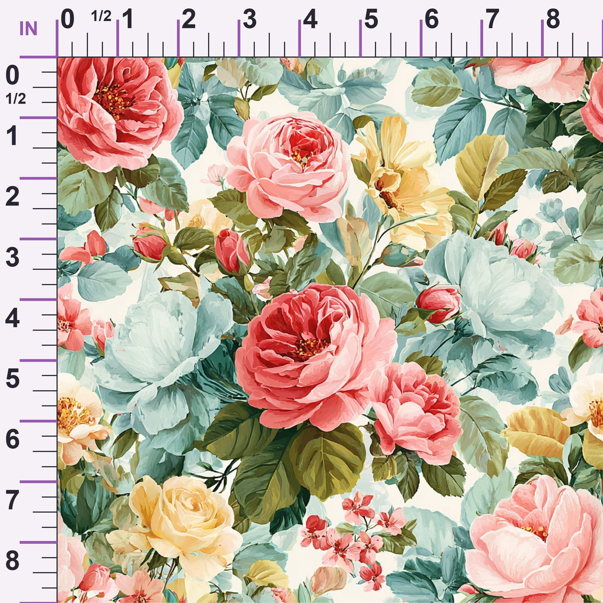 Petal Serenade Pattern 13 Minky Fabric