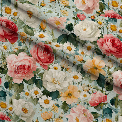 Petal Serenade Pattern 15 Minky Fabric