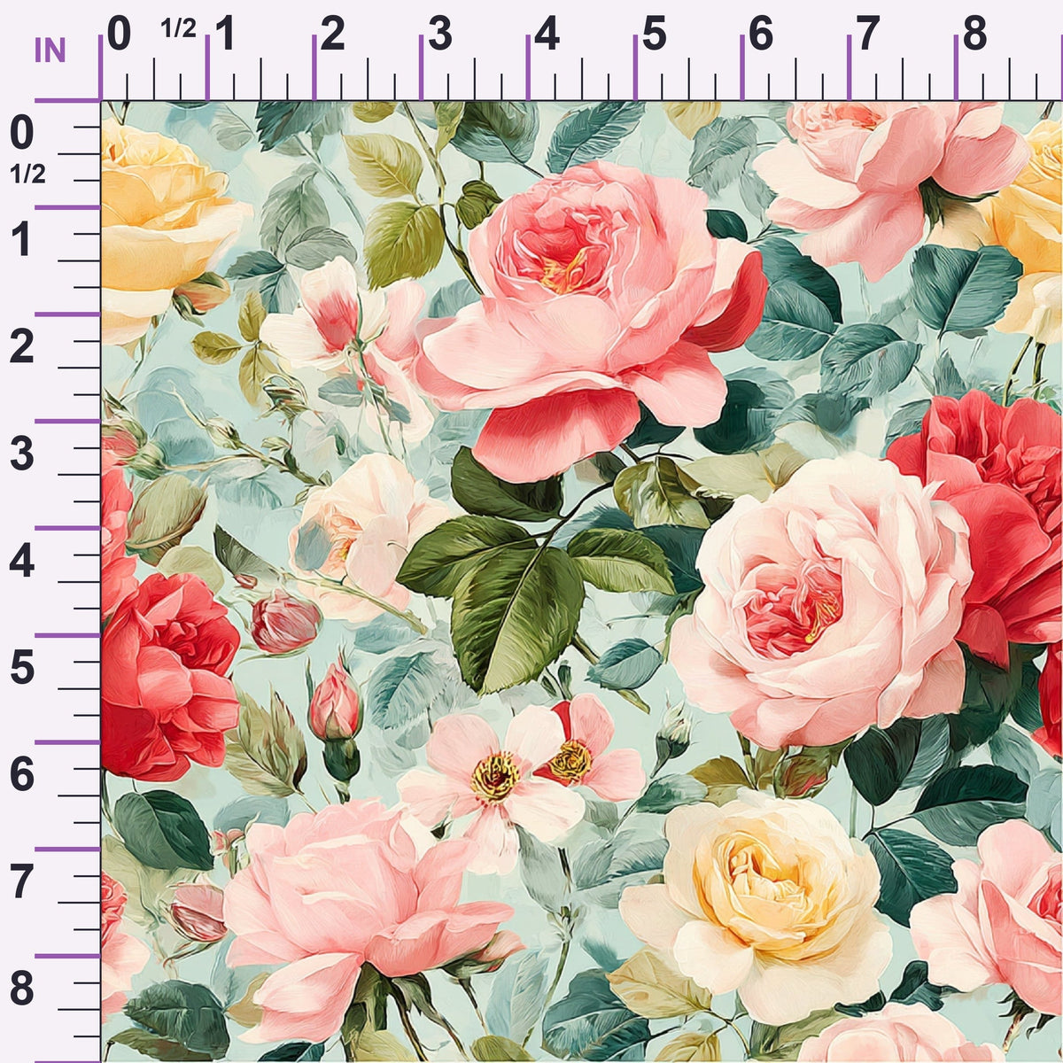 Petal Serenade Pattern 16 Minky Fabric
