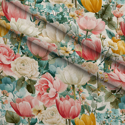 Petal Serenade Pattern 17 Minky Fabric