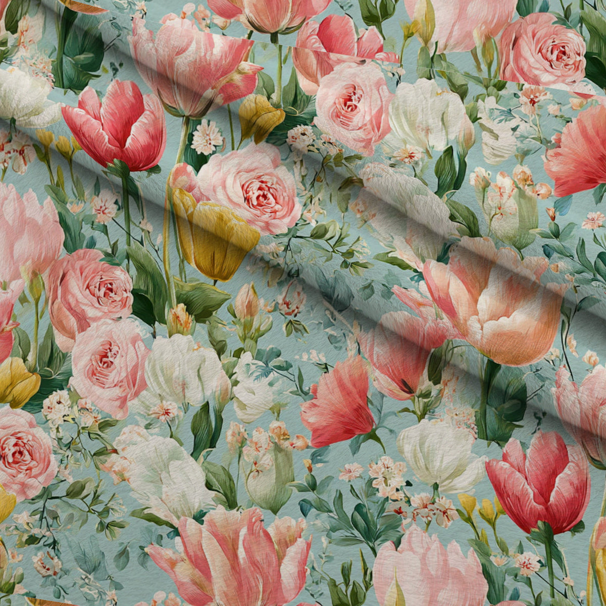 Petal Serenade Pattern 18 Minky Fabric