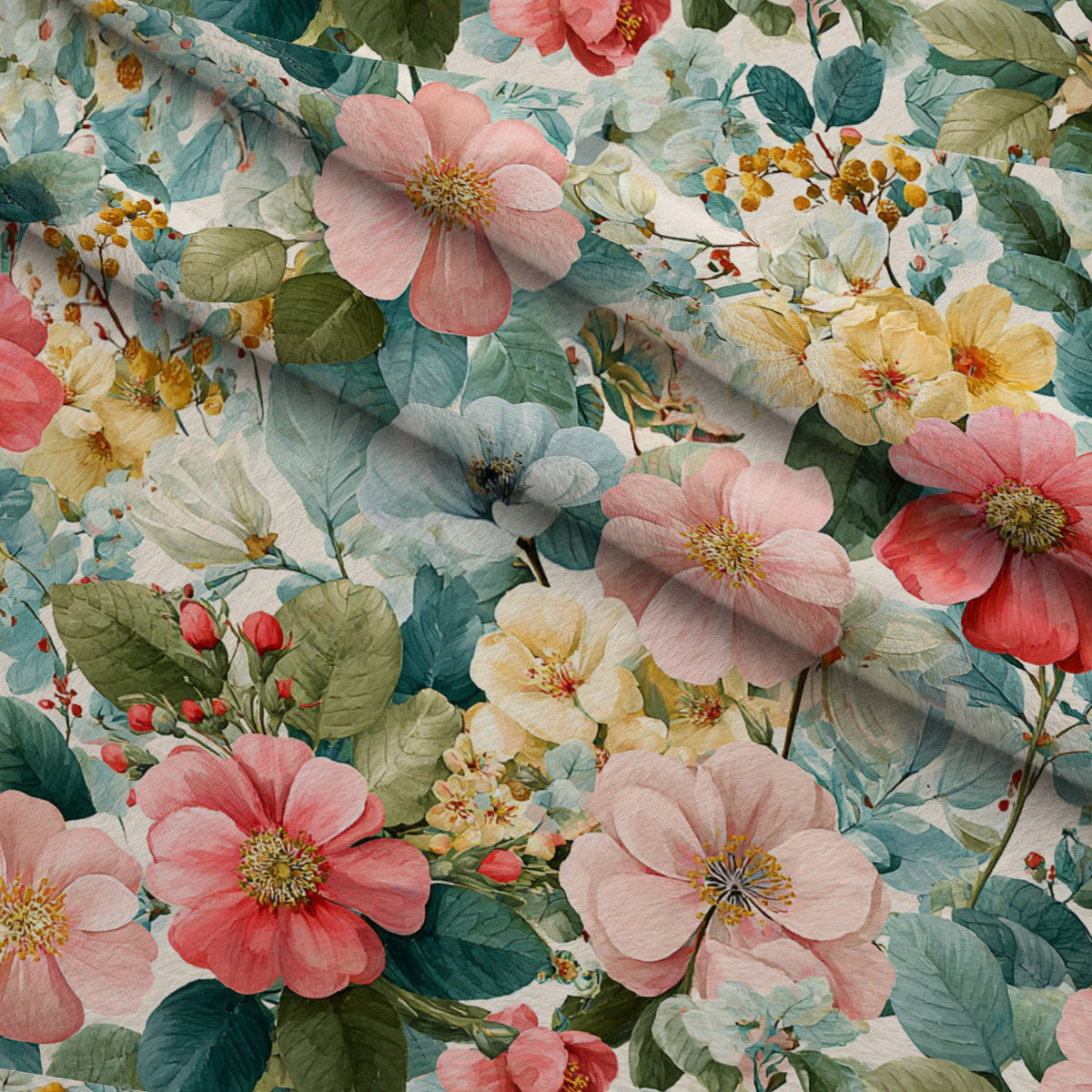 Petal Serenade Pattern 19 Minky Fabric