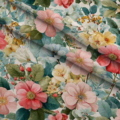 Petal Serenade Pattern 19 Minky Fabric