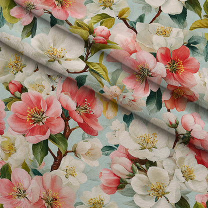 Petal Serenade Pattern 2 Minky Fabric