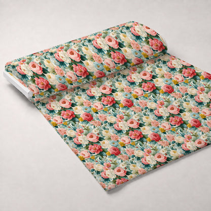 Petal Serenade Pattern 21 Minky Fabric