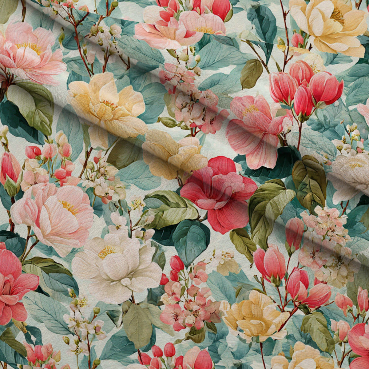Petal Serenade Pattern 22 Minky Fabric