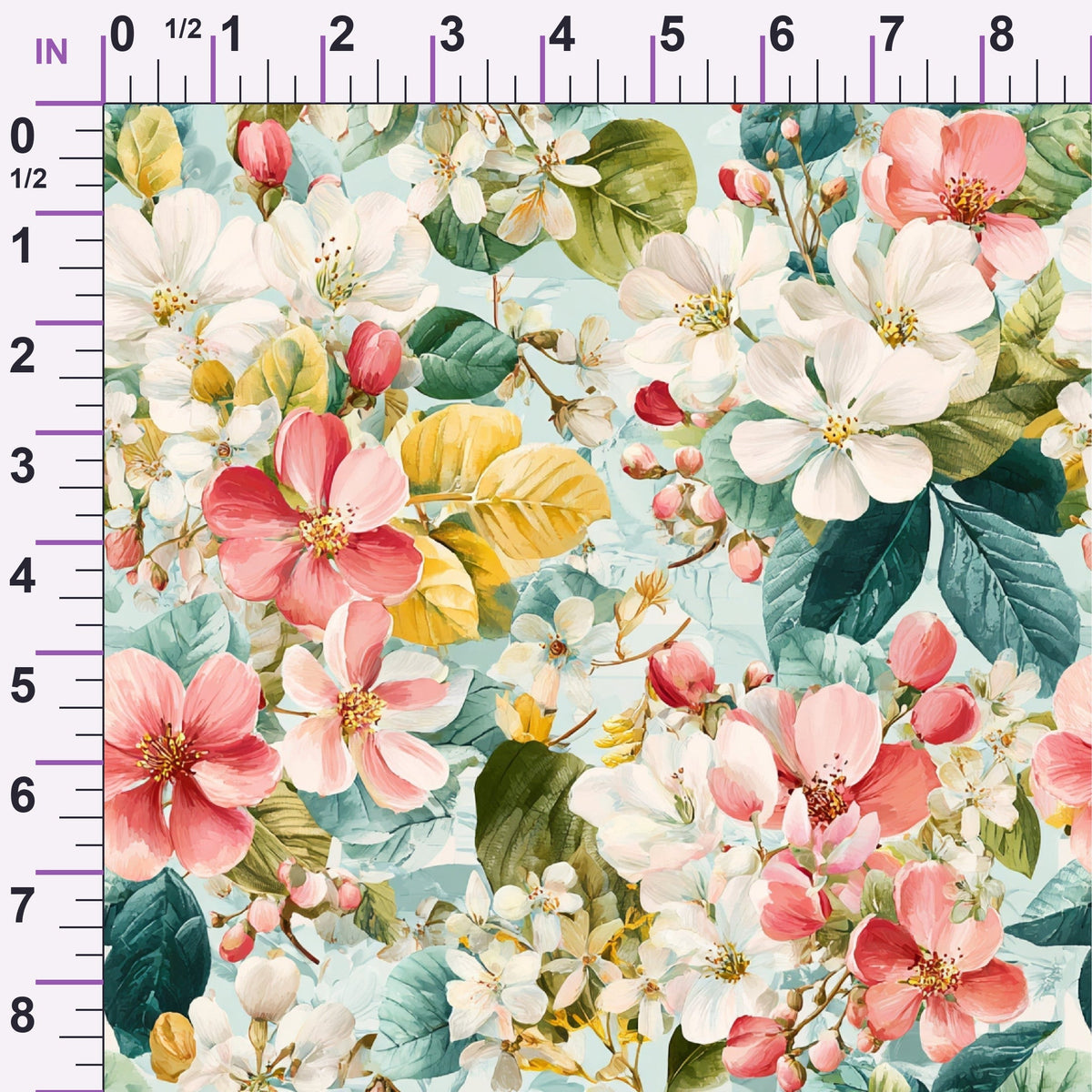 Petal Serenade Pattern 23 Minky Fabric
