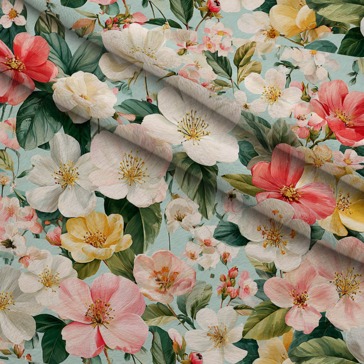 Petal Serenade Pattern 25 Minky Fabric