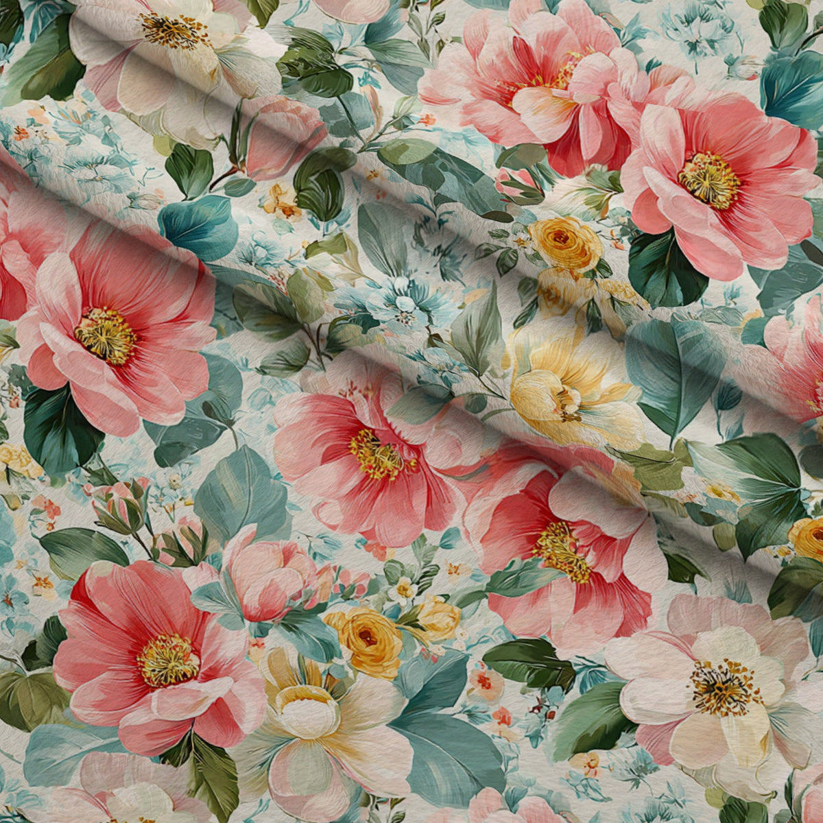 Petal Serenade Pattern 27 Minky Fabric