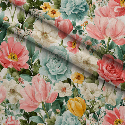 Petal Serenade Pattern 28 Minky Fabric