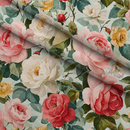 Petal Serenade Pattern 3 Minky Fabric