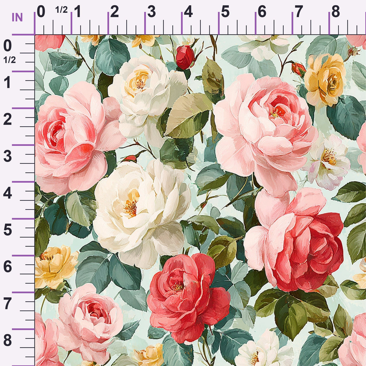Petal Serenade Pattern 3 Minky Fabric