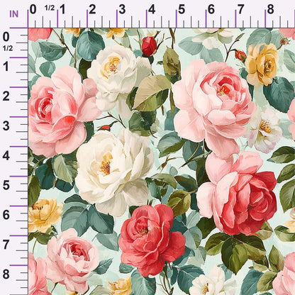 Petal Serenade Pattern 3 Minky Fabric