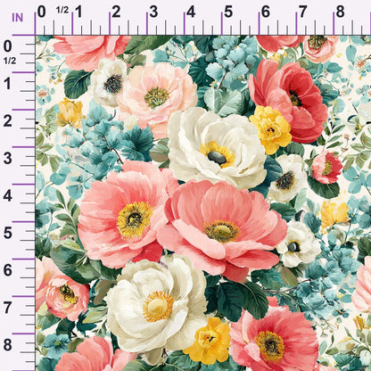 Petal Serenade Pattern 30 Minky Fabric