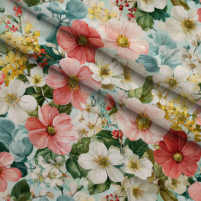 Petal Serenade Pattern 34 Minky Fabric