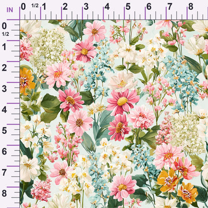 Petal Serenade Pattern 35 Minky Fabric