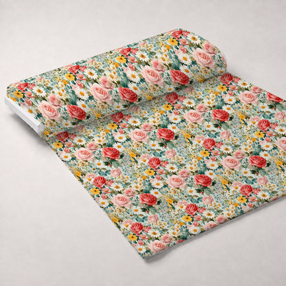Petal Serenade Pattern 37 Minky Fabric