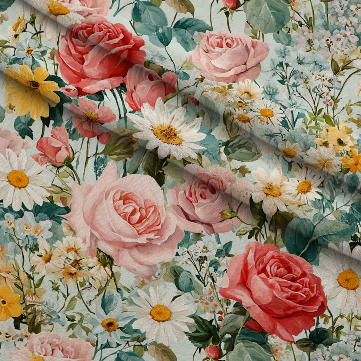 Petal Serenade Pattern 37 Minky Fabric