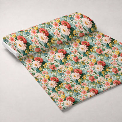 Petal Serenade Pattern 38 Minky Fabric