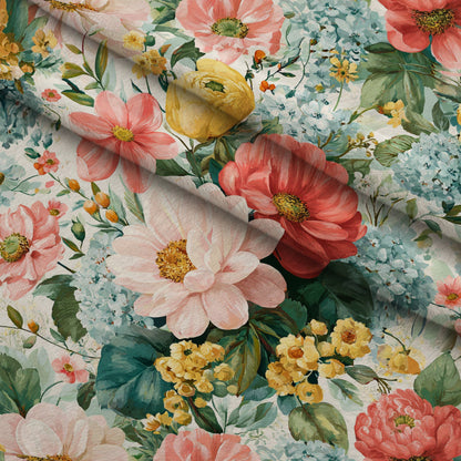 Petal Serenade Pattern 38 Minky Fabric