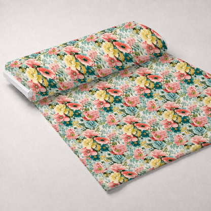 Petal Serenade Pattern 39 Minky Fabric