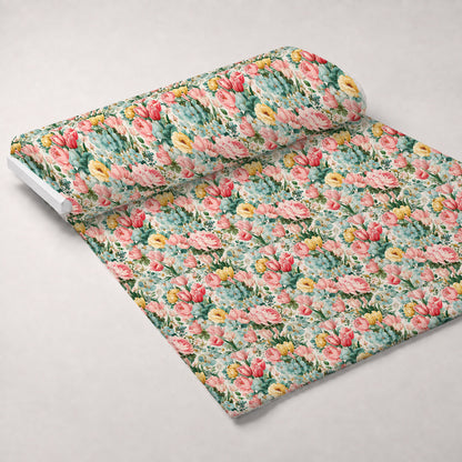 Petal Serenade Pattern 4 Minky Fabric