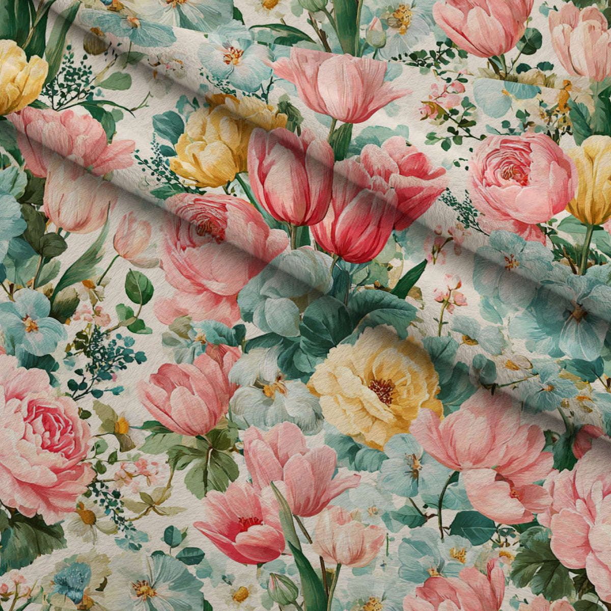 Petal Serenade Pattern 4 Minky Fabric