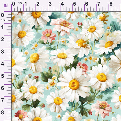 Petal Serenade Pattern 5 Minky Fabric