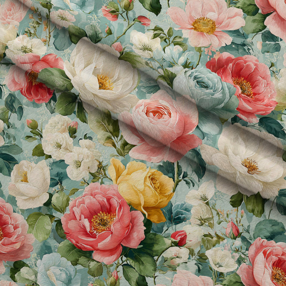 Petal Serenade Pattern 8 Minky Fabric