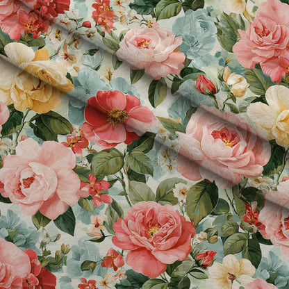 Petal Serenade Pattern 9 Minky Fabric