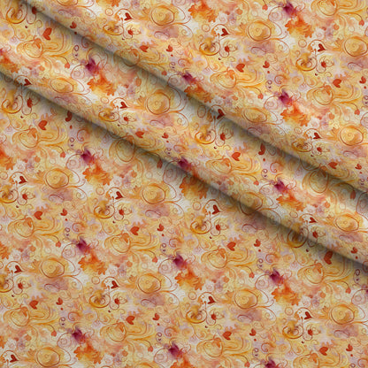 Phoenix Plumes Pattern 5 Minky Fabric