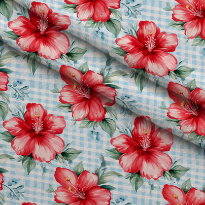 Picnic Blooms Pattern 11 Minky Fabric