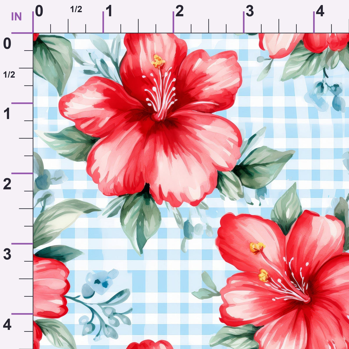Picnic Blooms Pattern 11 Minky Fabric