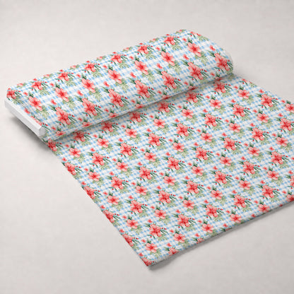 Picnic Blooms Pattern 3 Minky Fabric